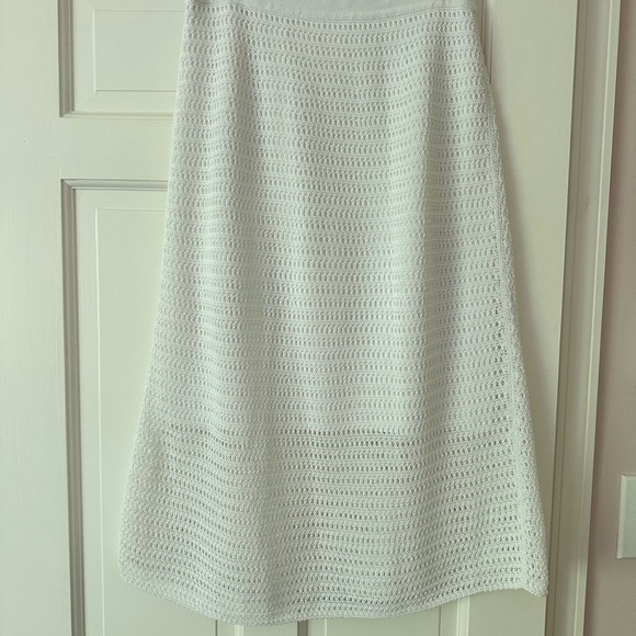 Vince Crochet knit Skirt White Size S Small $345 Style V733678434 - Picture 4 of 12